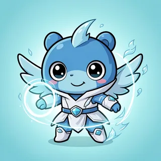 Browser monster game card example